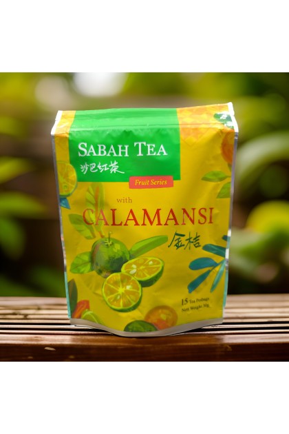 Sabah Tea Potbags: Fruit Series with Calamansi Sabah Tea Potbags: Fruit Series with Calamansi