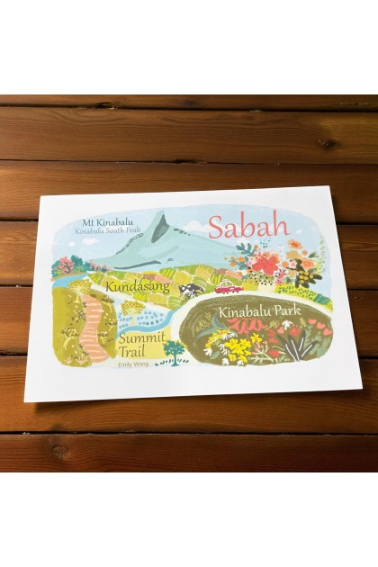 Emily Wong Postcard: P3 Kinabalu Park