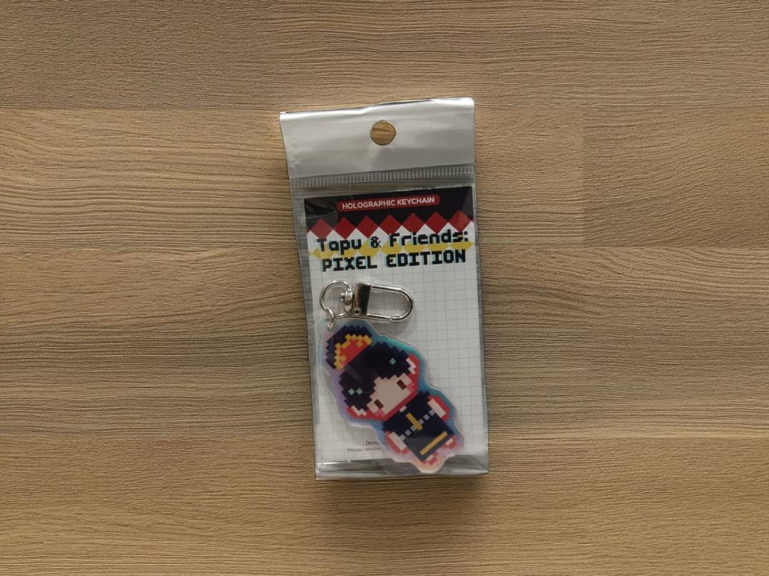 Pixel Keychain - Assorted