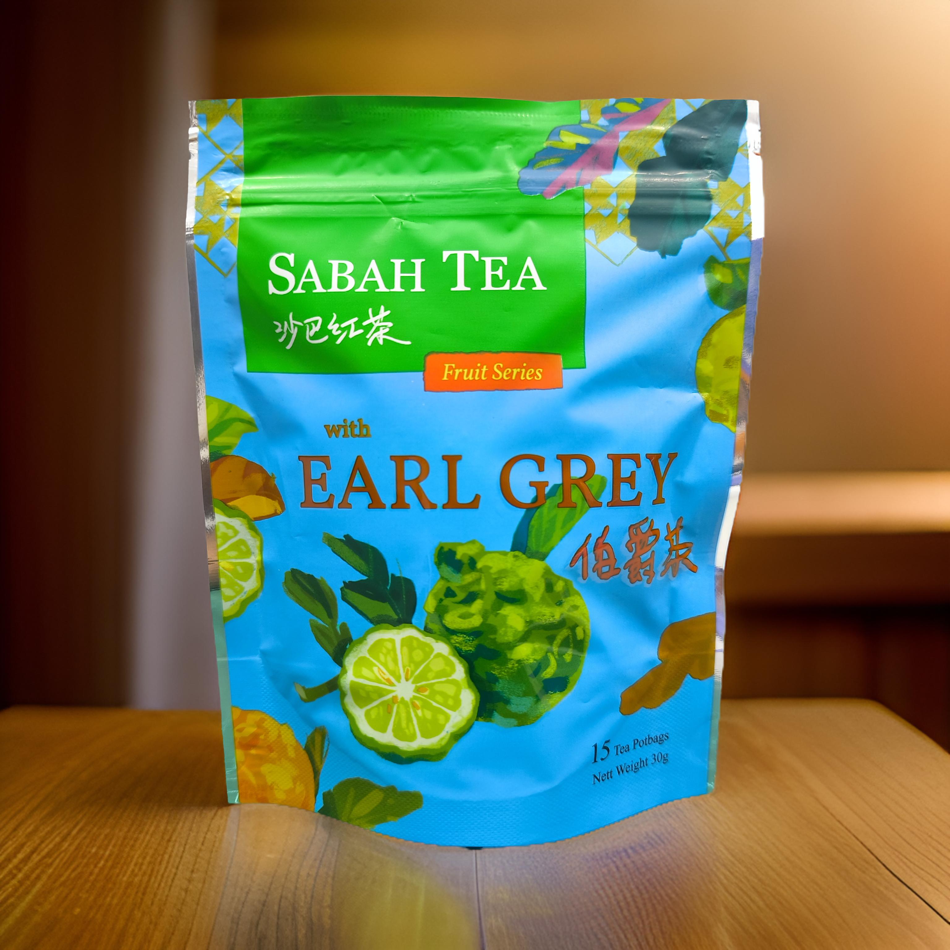 Sabah Tea Potbags: Fruit Series with Earl Grey