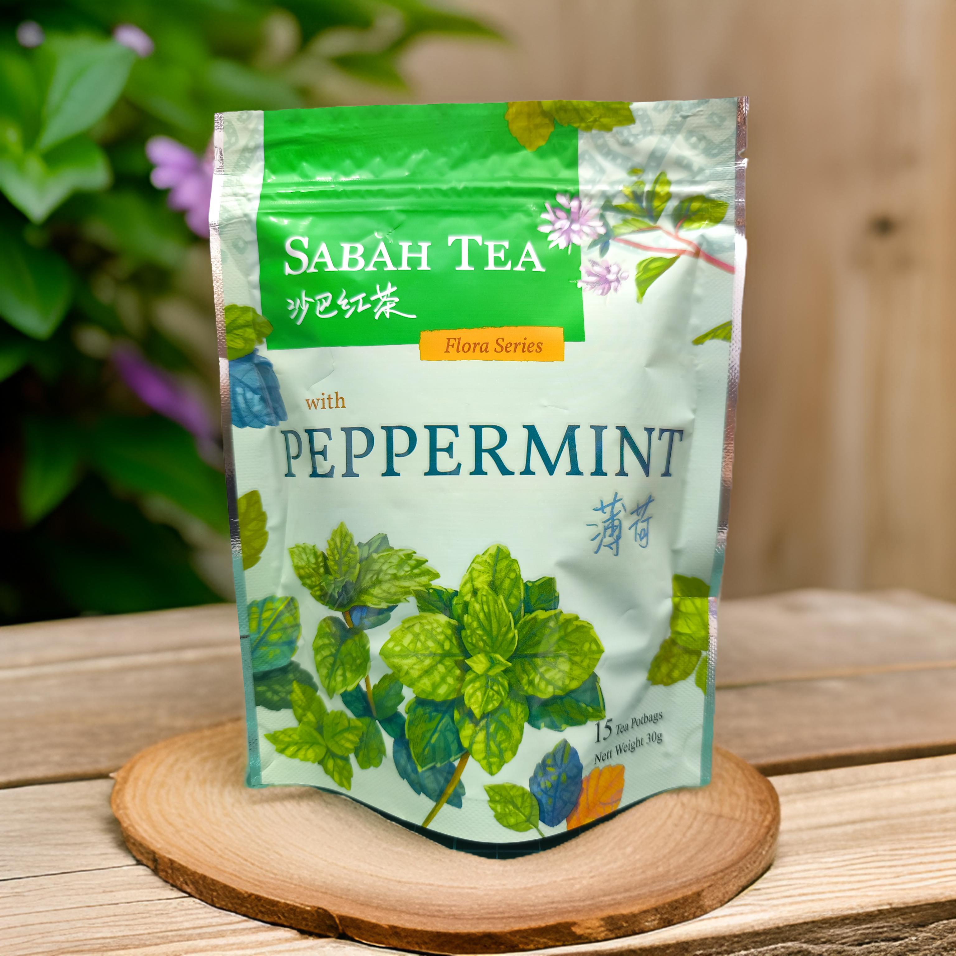 Sabah Tea Potbags: Flora Series with Peppermint